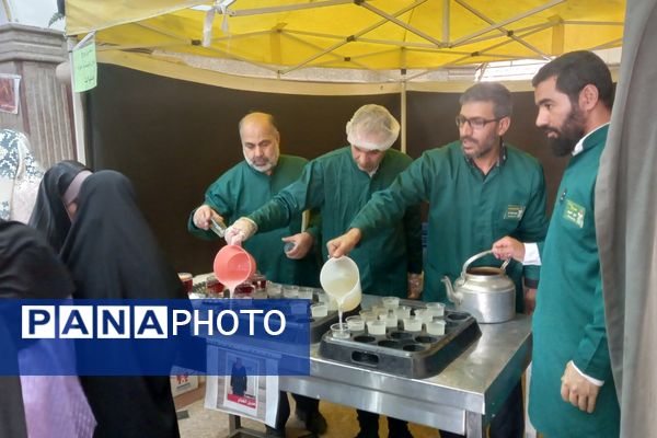 برگزاری جشن میلاد بانوی کرامت در هتل سامان شهرستان قرچک 
