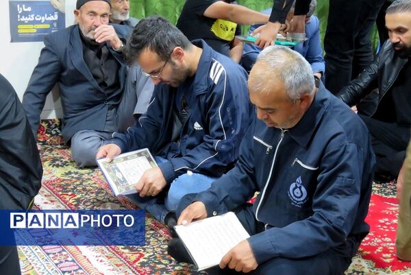 مراسم شهادت رئیس جمهور شهید سید ابراهیم رئیسی در شهر درق 