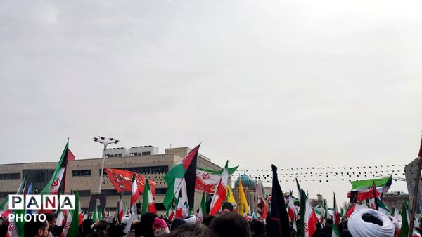  راهپیمایی روز جهانی قدس در مشهد مقدس 