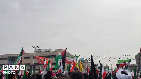  راهپیمایی روز جهانی قدس در مشهد مقدس 