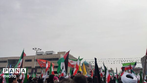  راهپیمایی روز جهانی قدس در مشهد مقدس 