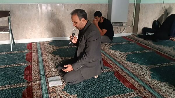 زیارت عاشورا به‌مناسبت وفات حضرت معصومه (س) در نیشابور 