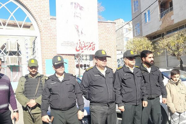 برگزاری غرفه و مواکب فرهنگی به‌مناسبت سالگرد حاج قاسم سلیمانی در صباشهر