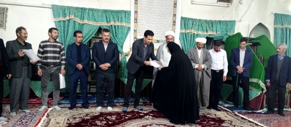 نشست مسئولان و هیات امنای مسجد صاحب الزمان (عج) روستای گزکوه 