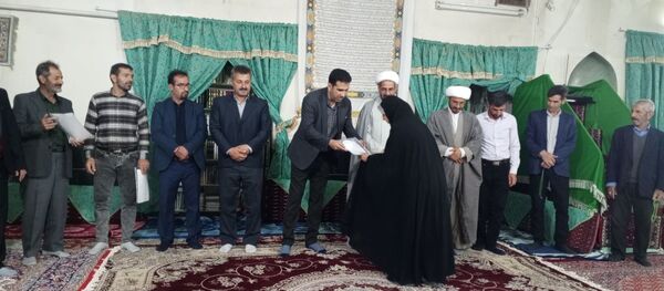 نشست مسئولان و هیات امنای مسجد صاحب الزمان (عج) روستای گزکوه 