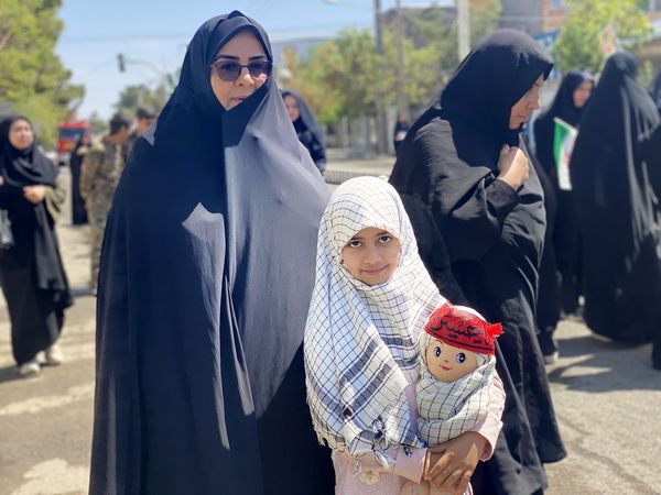 حضور دانش‌آموزان مه‌ولات در راهپیمایی روز قدس به یاد کودکان غزه