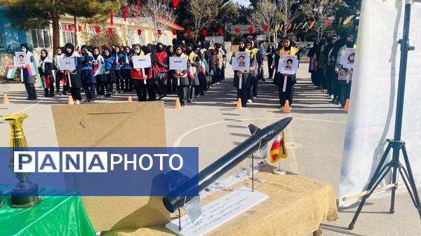  افتتاحیه مسابقات ورزشی بین‌مدرسه‌ای «جام اقتدار ایران» در آموزشگاه دخترانه تکتم