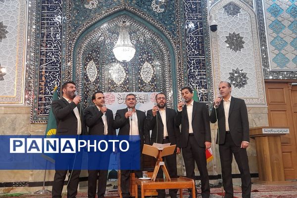 برپایی جشن میلاد رسول اکرم (ص) و امام صادق (ع) در حرم حضرت عبدلعظیم حسنی