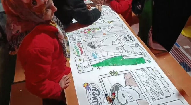 برپایی موکب جان من ایران من