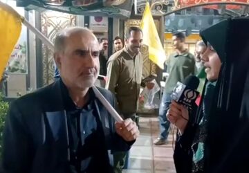 جشن عید غدیر در تجمع شبانه کارکنان بیمه سلامت قم