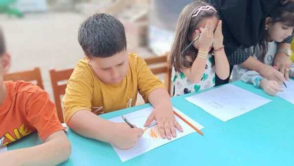 برپایی موکب کودکان و نوجوانان عاشورایی کانون پرورش فکری در یاسوج
