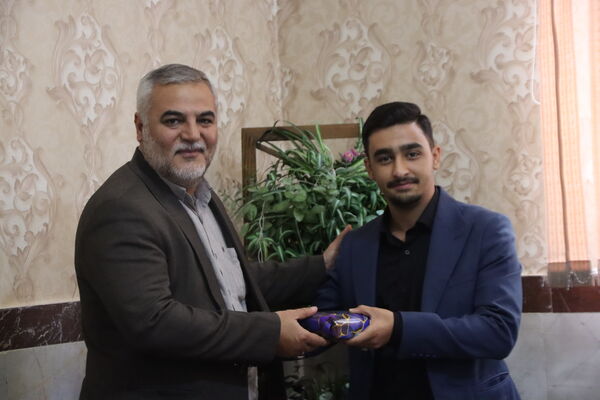 افتتاحیه کتابخانه دیجیتال در مدرسه قاضی طباطبایی اسلامشهر 