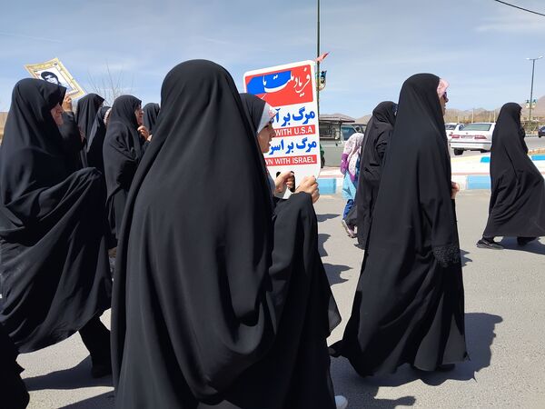 شهر وردنجان یک‌صدا به حمایت از فلسطین برخاست