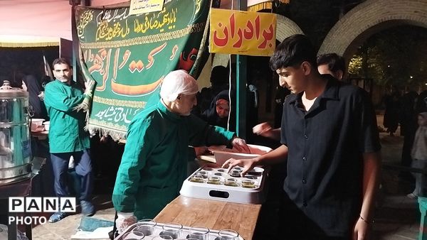 چایخانه هیئت الزهرا در هشتادمین شب از اجتماعات مردمی بلوار فضل نیشابور 