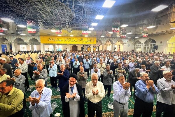 اقامه نماز عید سعید قربان در کاشمر