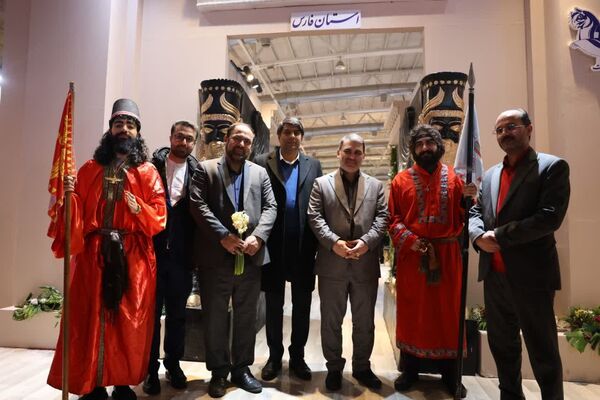 غرفه استان فارس در آخرین روز از هجدهمین نمایشگاه بین‌المللی گردشگری و صنایع وابسته تهران