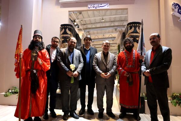 غرفه استان فارس در آخرین روز از هجدهمین نمایشگاه بین‌المللی گردشگری و صنایع وابسته تهران