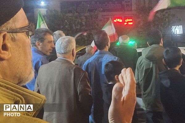 شصت و سومین شب از حضور پر شور و اجتماعات مردمی و بیعت با رهبر سوم انقلاب اسلامی ایران