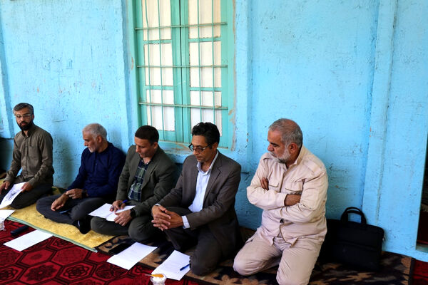 جلسه هماهنگی و برگزاری اردوی (حورا) نواحی 7 گانه مشهد و تبادکان