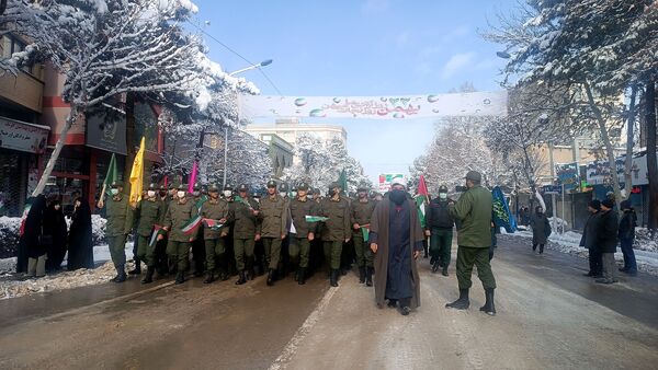 راهپیمایی ۲۲ بهمن در نیشابور 