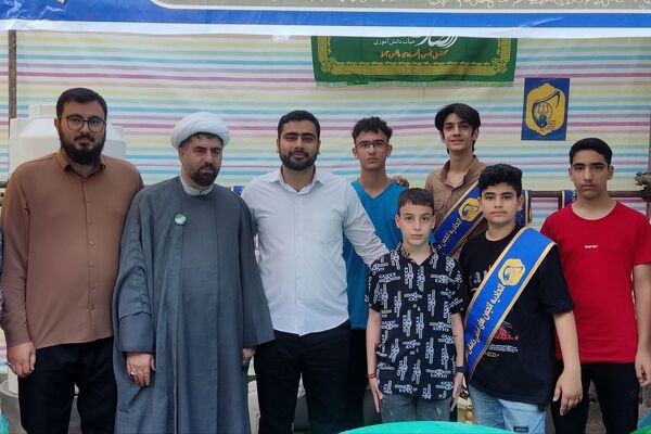 برپایی موکب انصار المهدی(عج) به‌مناسبت عید غدیر