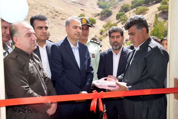 آیین افتتاح مدرسه 2 کلاسه در روستای کانی گل علیا