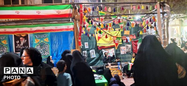 برپایی موکب سازمان دانش‌آموزی همراه با بسیج دانش‌آموزی در شهرستان فارسان