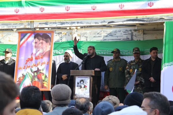 راهپیمایی باشکوه ۲۲ بهمن در اسلام آباد غرب