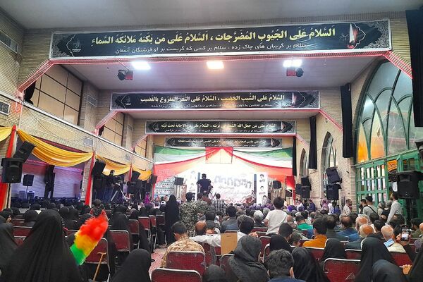 اجلاسیه شهدای دانش‌آموزی استان تهران در حسینه ثارالله شهرستان ورامین