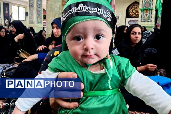 همایش عظیم شیرخوارگان حسینی  در حسینیه اعظم محله جیلارد شهرستان  دماوند 