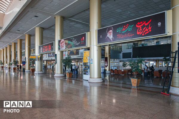 آماده‌سازی فرودگاه شهید هاشمی‌نژاد مشهد