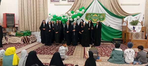 جشن میلاد حضرت فاطمه س در روستای نقاب شهرستان خلیل آباد