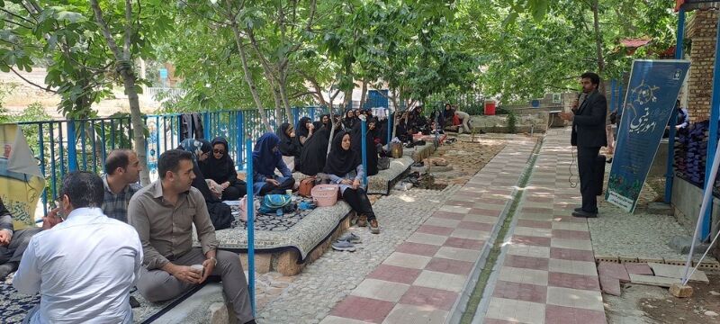 مراسم تجلیل از همکاران فعال حوزه پرورشی شهرستان‌های مانه و سملقان در بوم گردی زو علیا