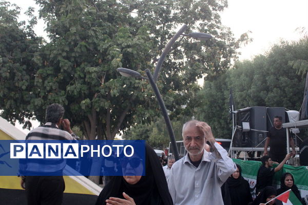 پیاده‌روی جاماندگان اربعین حسینی در بوشهر