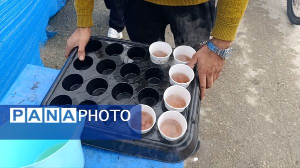 ایستگاه صلواتی به‌مناسبت نیمه شعبان در دیشموک