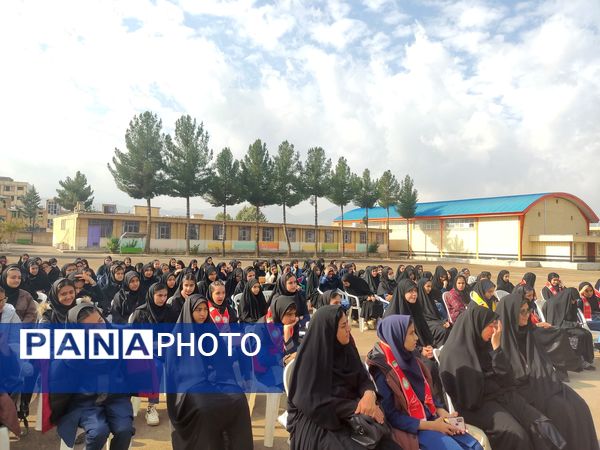 برگزاری اردوی طرح تمشک در شهرستان لردگان