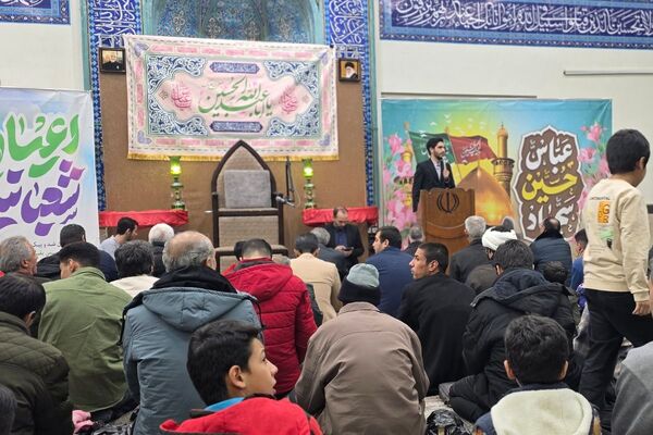 جشن نیمه شعبان در مسجد امام حسن مجتبی(ع) رباط‌کریم
