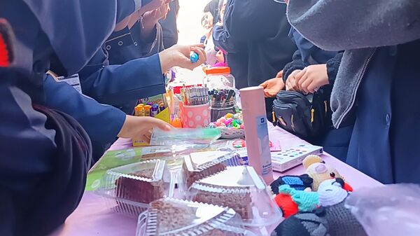 بازارچه کار و فناوری در دبیرستان کوثر فرهنگیان