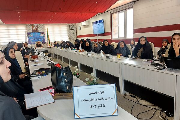 برگزاری کارگاه تخصصی مراقبان و رابطان سلامت در کهریزک