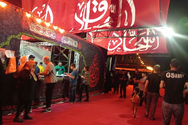 مراسم عزاداری شهادت کریم اهل بیت (ع)در کشتی سفینة  النجاة 