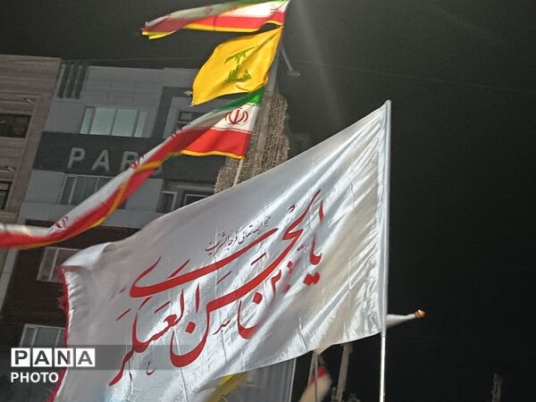  هفتاد و چهارمین شب عاشورایی مردم غیور نیشابور در بلوار فضل
