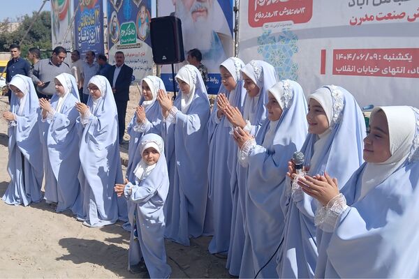 خشت گذاری مدارس ، قدمی در راستای ارتقای آموزش 