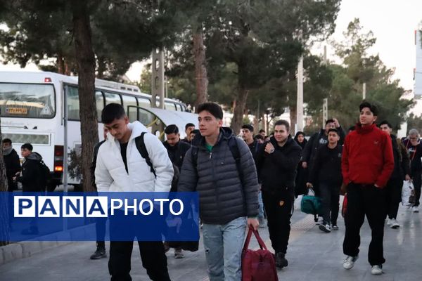 اعزام کاروان راهیان نور دانش‌آموزی شهرستان دامغان  