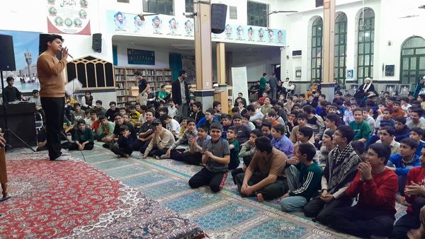 افتتاحیه اعتکاف سه روز در بهشت نیشابور 