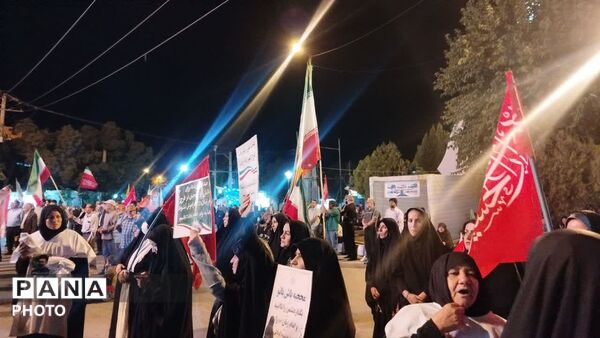 حضور حماسی نورآبادی‌ها در صد و نودمین موج بیعت