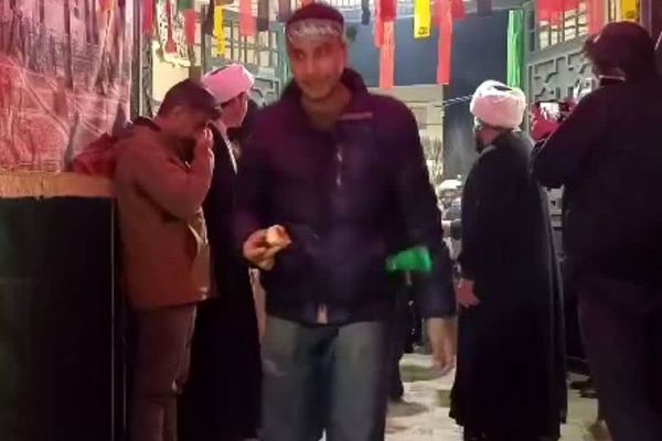 اعتکاف دانش‌آموزی در زرقان