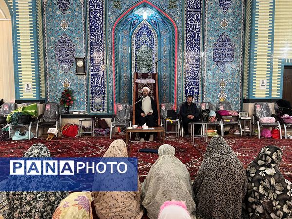 اعتکاف دانش‌آموزی مسجد امیرالمومنین صوفیان