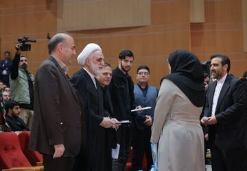 حضور رئیس قوه قضاییه در جمع دانشجویان دانشگاه زنجان