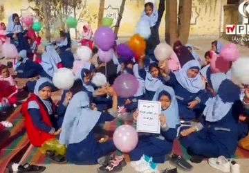 جشن روز جهانی کودک در دبستان دخترانه استقلال شهرضا