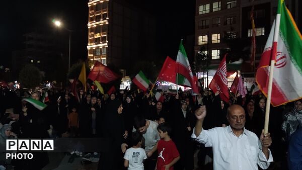 طنین ندای «اللهم عجل لولیک الفرج» در بلوار فضل نیشابور